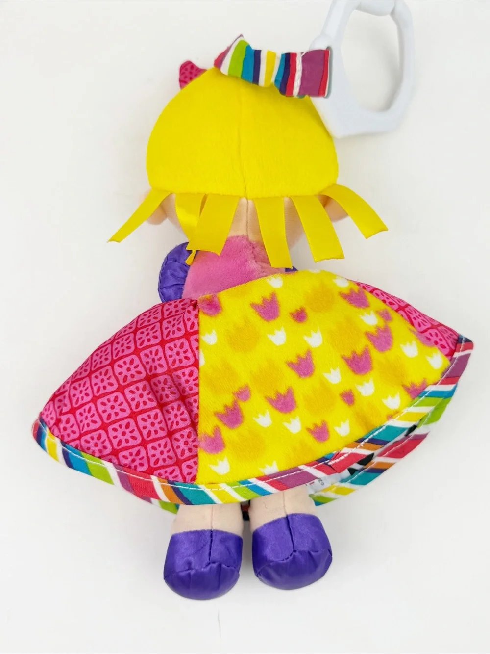 Tomy Lamaze Princess Sophie Clip & Go Soft Baby Plush Doll Baby Toy EUC